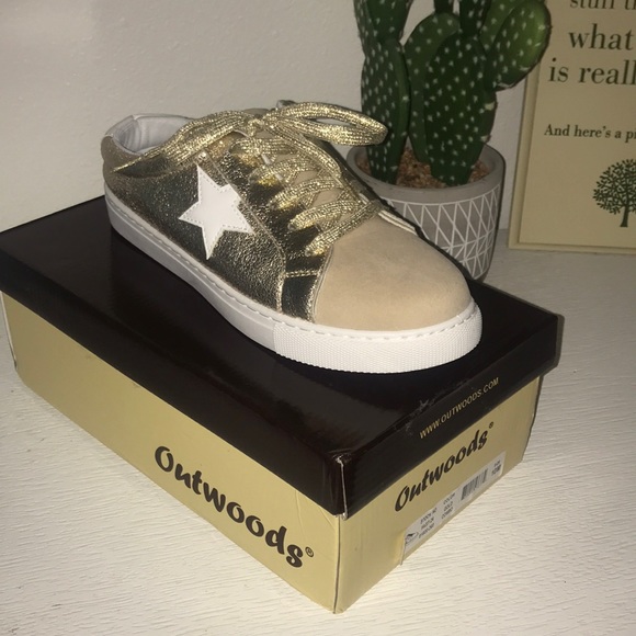 Gold star ⭐️ mules NWT - Picture 1 of 8